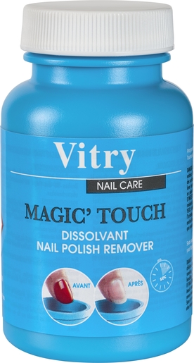 Vitry Dissolvant Magic&#039;Touch 75ml | Manucure / Pédicure