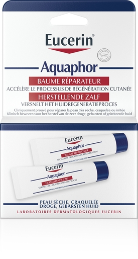 Eucerin Aquaphor Huidherstellende Zalf Duo 2x10g | Hydratatie - Voeding