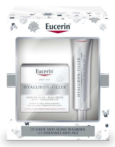 Eucerin Coffret Cadeau Hyaluron-Filler (inclus 1 produit gratuit) | Antirides - Anti-âge