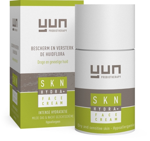 YUN SKN Hydra+ Face Creaml 50ml | Hydratation - Nutrition