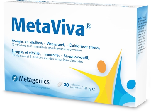MetaViva 30 Comprimés | Forme - Energie