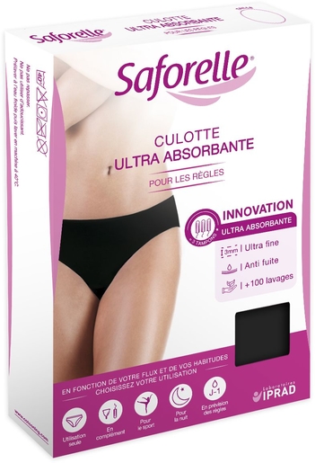 Saforelle Culotte Ultra Absorbante Taille XL | Changes - Slips - Culottes
