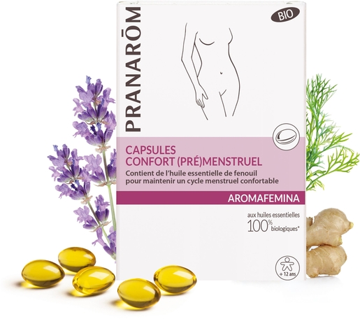 Pre Menstrueel Comfort Aromafemina Caps 30 | Menstruatie