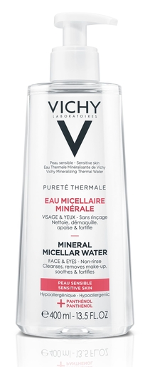 Vichy Mineraal Micellair Water Gevoelige huid 400 ml | Make-upremovers - Reiniging