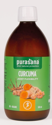 Purasana Curcuma Forte Soepele Gewrichten 500ml | Gewrichten - Spieren