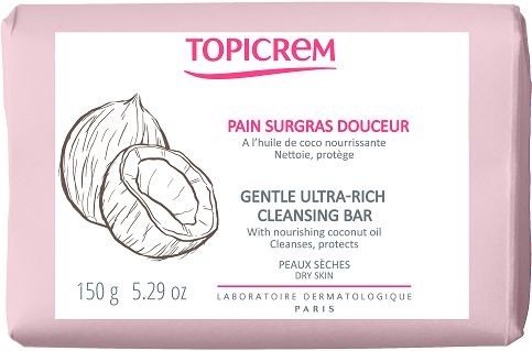 Topicrem Pain Surgras Douceur 150g | Bain - Toilette