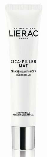 Lierac Cica-Filler Mat Herstellende Gel-Crème Anti-Rimpel 40 ml | Antirimpel