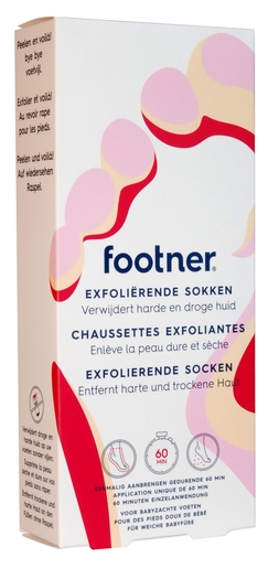 Footner Exfoliërende Sokken 1 Paar | Scrubs - Peeling
