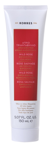 Korres Reinigende Scrub Wild Rose 150 ml | Make-upremovers - Reiniging