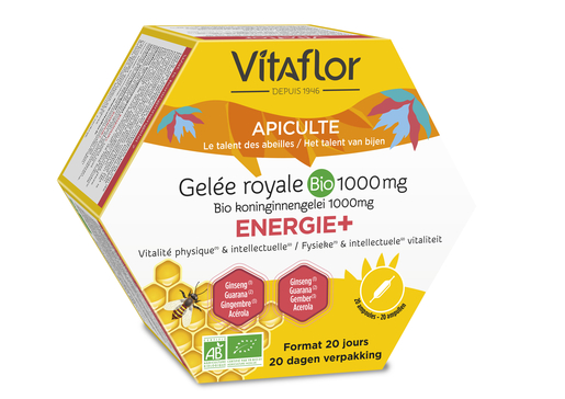 Vitaflor Koninginnenbrood Bio Energie+ 1500 mg | Vermoeidheid - Herstel