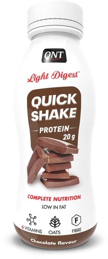 QNT Light Digest Protein Shake Chocolade - Macaron 310 ml | Eiwitdiëten