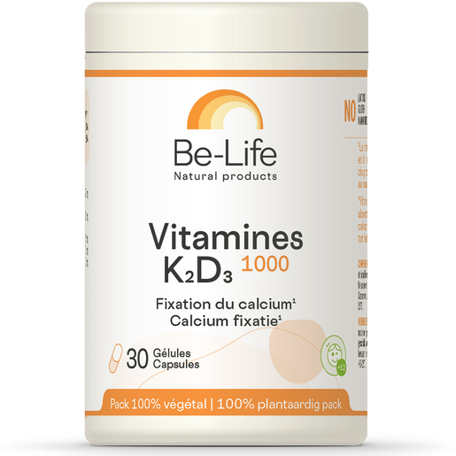 Vitamines K2 D3 1000 30 Gélules