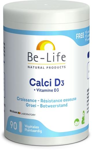 Be-Life Calci D3 90 Capsules | Calcium