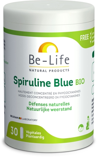 Bio Life Spiruline Blue Biocaps 30 | Natuurlijk afweersysteem - Immuniteit