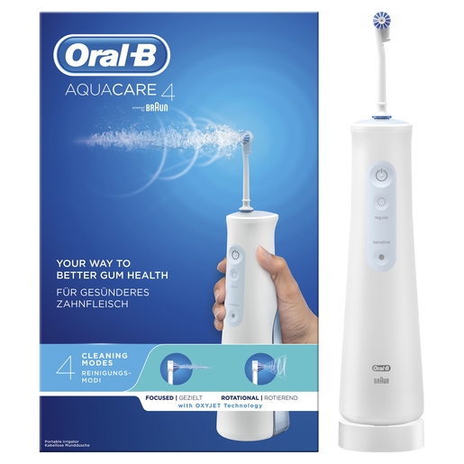 Oral B Aquacare 4 Draagbare Irrigators | Tandenborstels