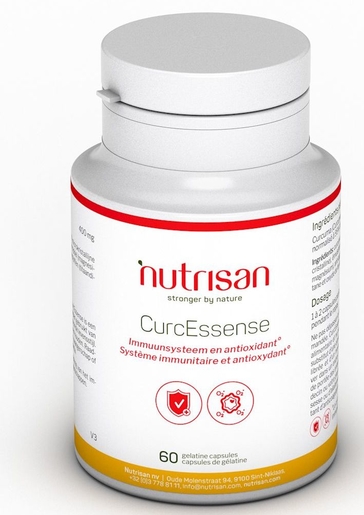 Curcessence Caps 60 Nutrisan | Natuurlijk afweersysteem - Immuniteit
