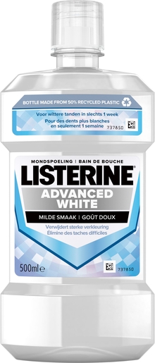 Listerine Advanced White Eau Buccale 500ml | Nos Best-sellers