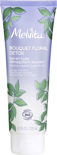 Melvita Bouquet Floral Gel-en-huile Detox 125ml | Démaquillants - Nettoyage