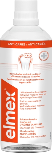 Elmex Eau Dentaire Anti-Caries 400ml | Bains de bouche