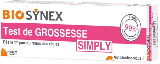 Biosynex Exacto Test Grossesse Simply 1 | Tests de grossesse