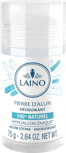 Laino Deodorant Aluinsteen 75 g Roll-on 50 ml | Antitranspiratie deodoranten