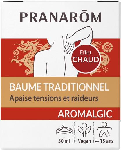 Pranarom Aromalgic Baume Traditionnel 30ml | Muscles - Articulations - Courbatures
