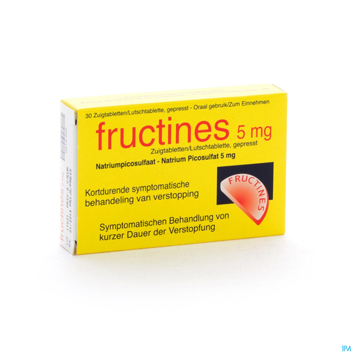 Fructines 30 tabletten | Constipatie