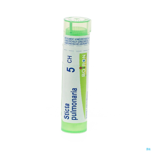 Sticta Pulmonaria 5ch Gr 4g Boiron | Granules - Globules