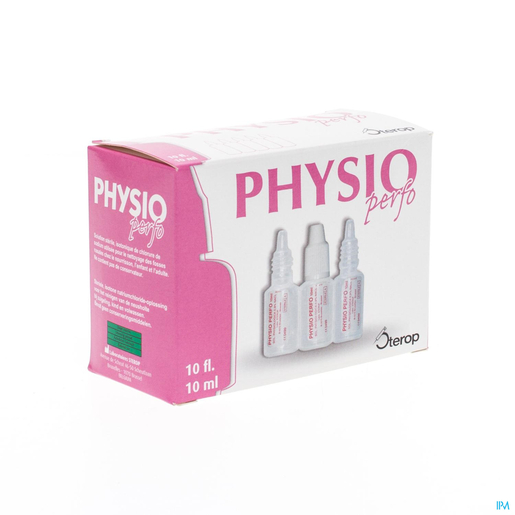 Physio-Sterop Perfo Flacons 10x10ml | Nettoyage du nez