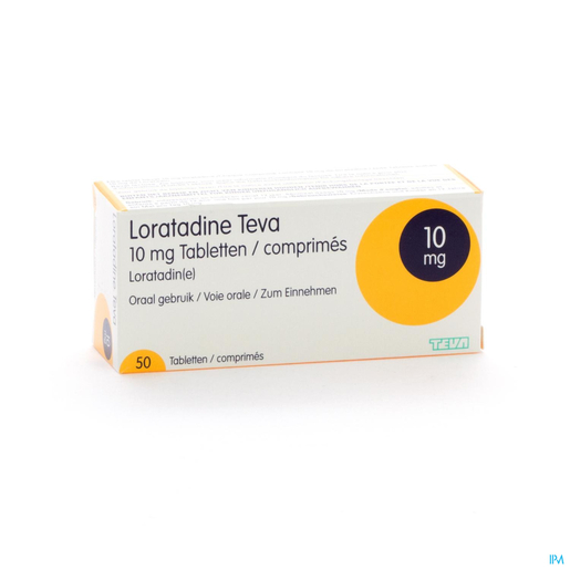 Loratadine Teva 10mgt 50 Tabletten | Huid