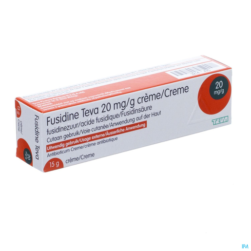 Fusidine Teva 20mg/g Crème 15g | Ontsmettingsmiddelen - Infectiewerende middelen