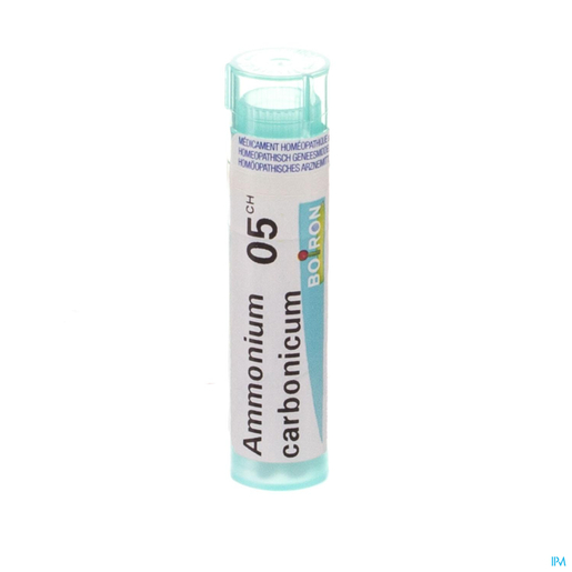 Ammonium Carbonicum 05ch Gr 4g Boiron | Granules - Globules
