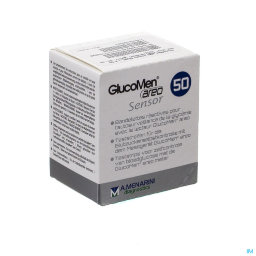 Glucomen Areo Sensor Bandelettes 50 46191 | Diabète - Glycémie