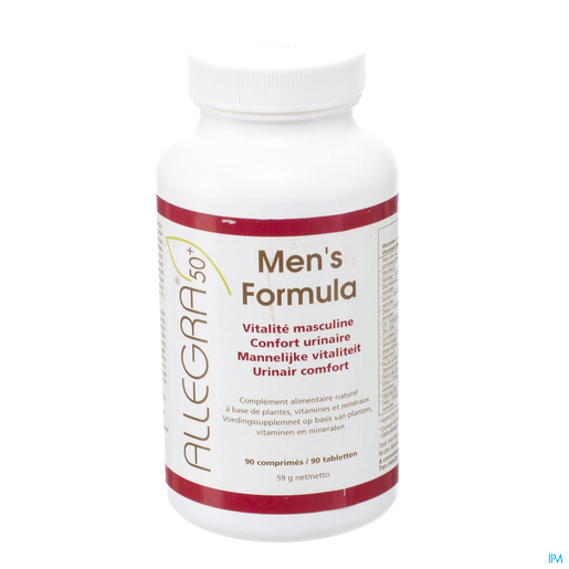 Allegra Men&#039;s Formula 90 Tabletten | Welzijn voor mannen