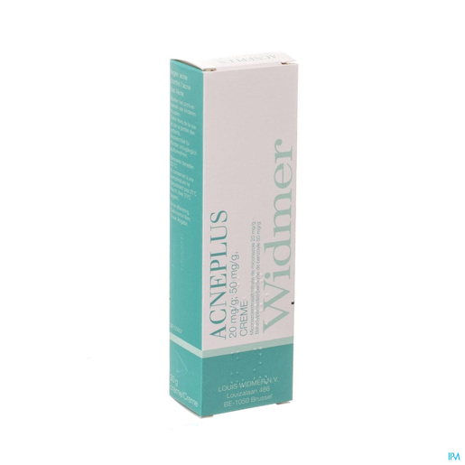 Widmer Acneplus Crème Zonder Parfum 30g | Acné