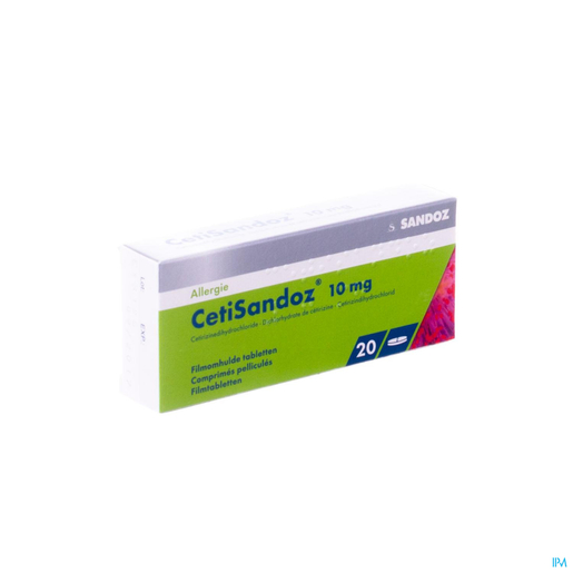 CetiSandoz 10mg 20 Tabletten | Huid