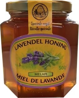 Melapi Zachte Lavendelhoning 500g | Honing