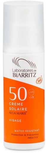 Alga Maris Zonnecrème Gezicht IP50 50ml | Bioproducten