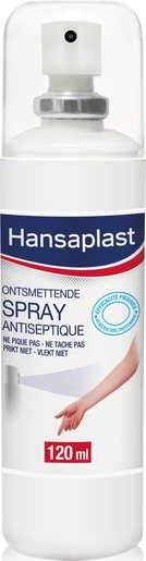 Hansaplast Spray Antiseptique 120ml | Assainissants