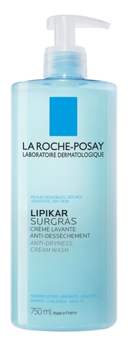 Lipikar  SURGRAS Douche-Crème Concentrée Anti-Dessèchement 750ml La Roche Posay | Bain - Douche