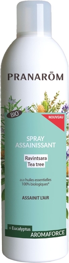 Pranarôm Aromaforce Spray Assainissant Ravintsara Tea Tree Bio 400ml | Nos Best-sellers