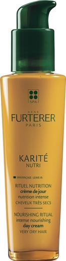 René Furterer Karité Nutri Crème Jour 100ml | Soins nutritifs et regénérants