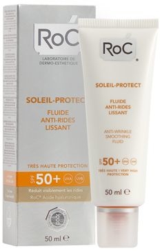 RoC Soleil-Protect Fluide Anti Rides Lissant IP50+ 50ml | Protection visage