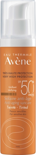 Avene Zon Ip50 + Anti-aging Crème Getint 50ml | Zonnebescherming