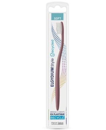 Elgydium Tandenborstel van Gerecycleerde Plastic Medium 1 stuk | Tandenborstels