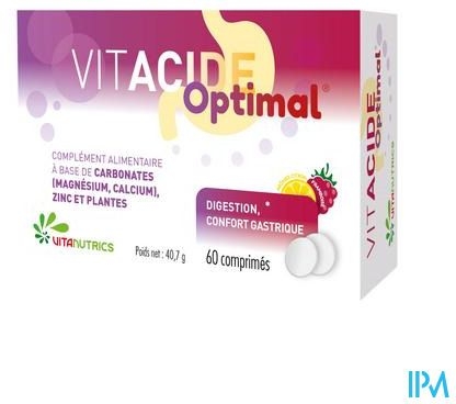 Vitacide Optimal 60 tabletten | Vertering - Transit