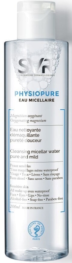 SVR Physiopure Micellair Water 200ml | Make-upremovers - Reiniging