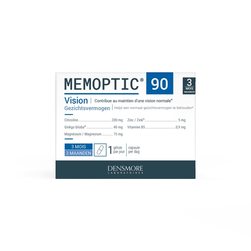 Memoptic Vision 90 Capsules | Geheugen - Concentratie