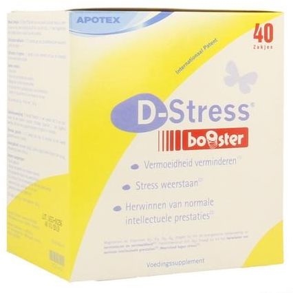 D-Stress Booster 40 zakjes met poeder | Stress - Ontspanning