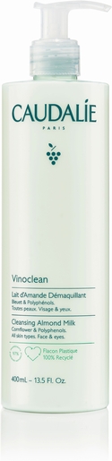 Caudalie Vinoclean Make-upverwijderende Melk met Amandel 400 ml | Make-upremovers - Reiniging